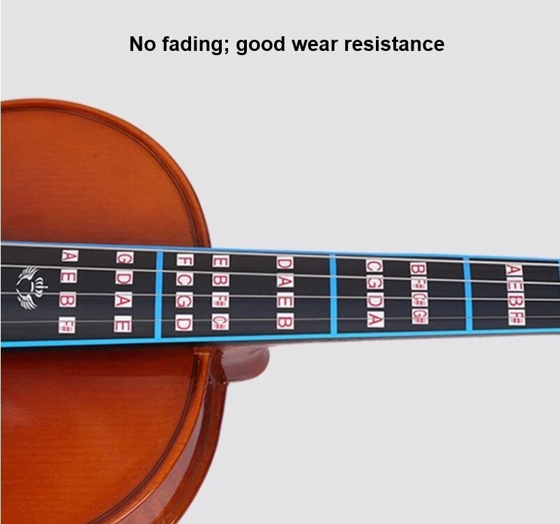 1pc Violin fingerboard position stickers beginners Practice Scale stickers