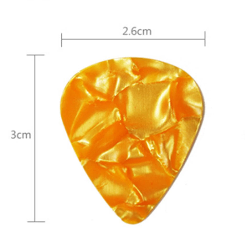 20pcs Guitar Picks Acoustic Electric Guitar Ukulele Picks 0.46mm Guitar Accessories