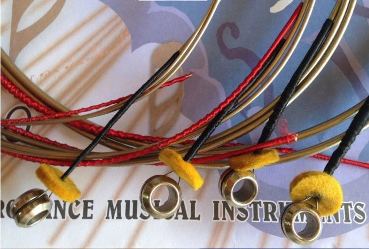 Alice Double Bass String set4/4 3/4 1/2 1/4 Universal Alloy wire winding process