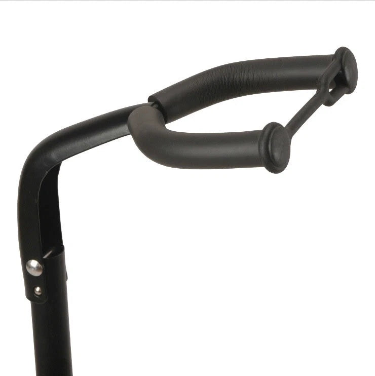Upgraded Electric Acoustic Bass Tripod Folding Guitar Stand Floor Rack GigHolder