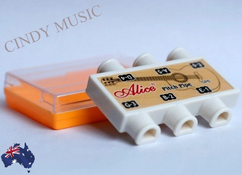 Guitar Pitch Pipe Six Tones E, A, D, G, B, E,Tuner Musical Instrument Accessorie
