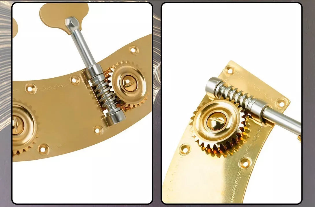 2Pcs Double Bass Tuning Knob Tuning Peg Machine Heads Keys Locking Stability AU