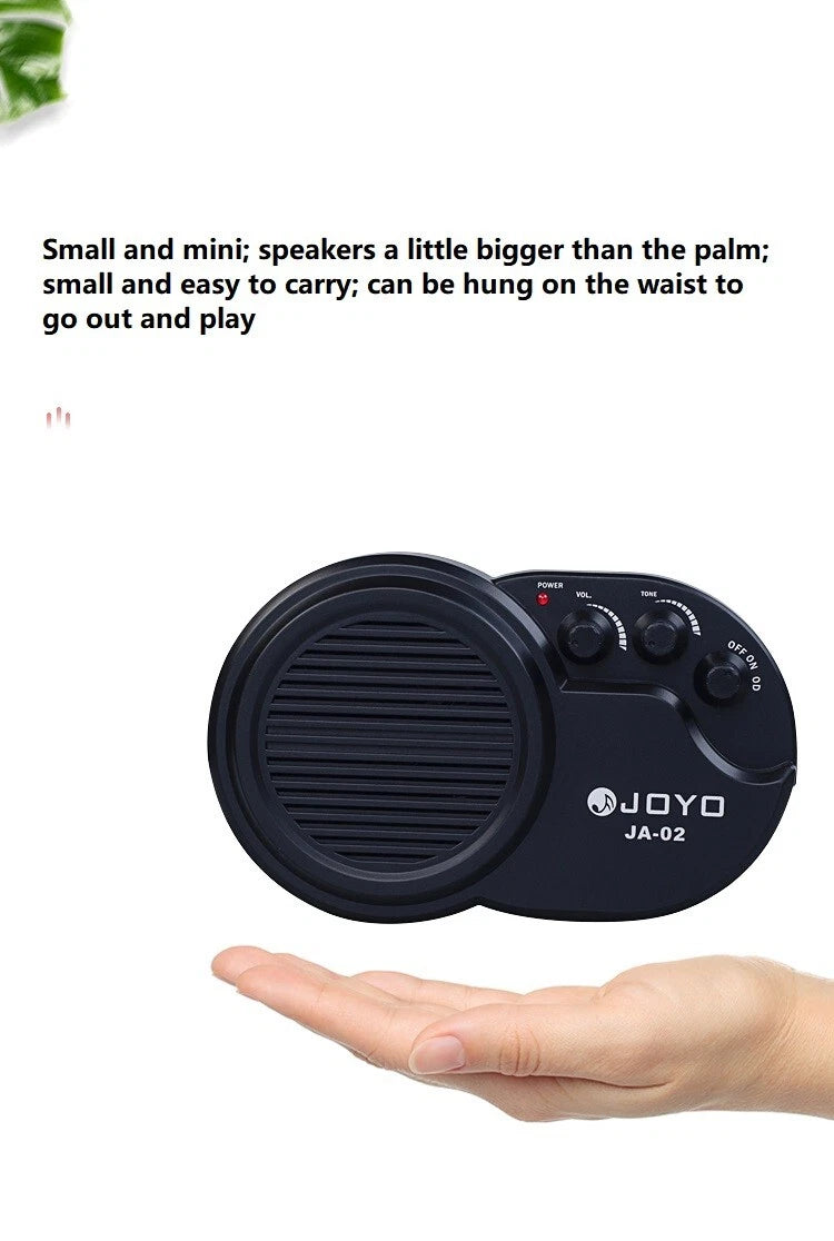 Guitar Mini Amplifier Headphone Clean Distortion with Earphone 3.5mm Interface
