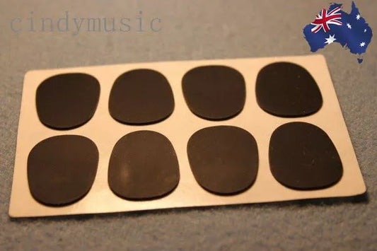 8pcs Mouthpiece Silicone patches pads cushions Alto Tenor Saxophone BLACK AU