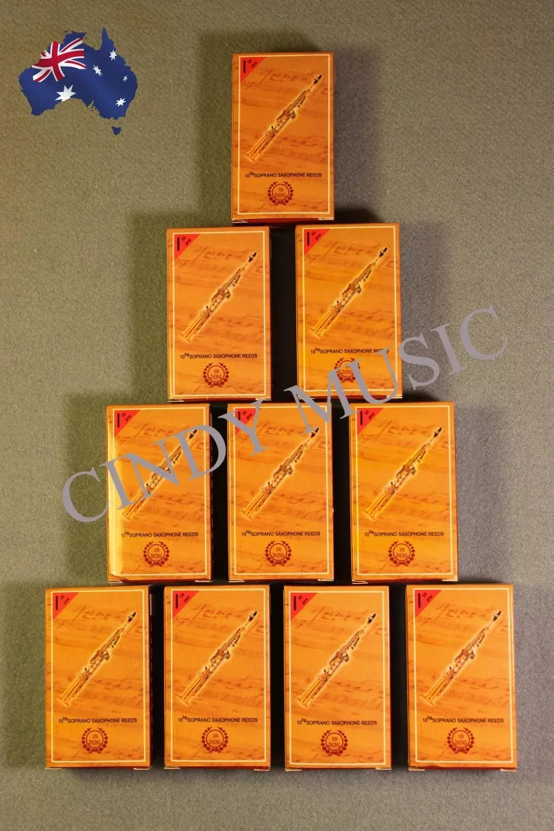 10set Soprano Saxophone reeds bB 100piece Strength2.5 Traditional Better SoundAU