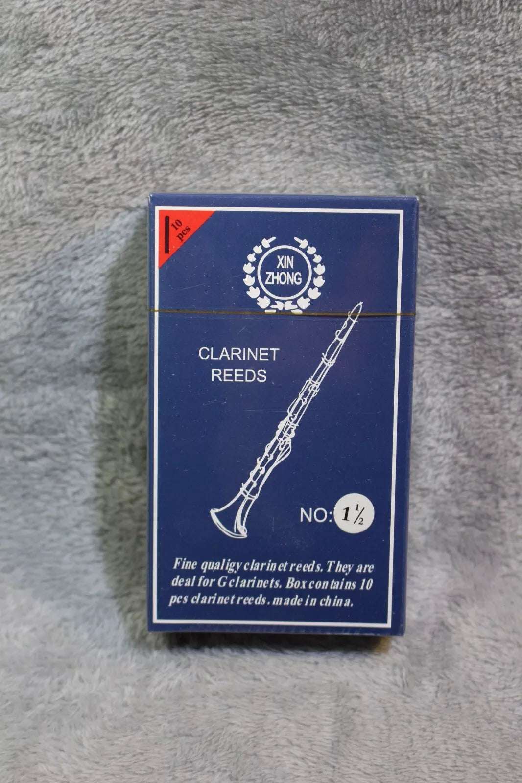 Clarinet Reeds bB 10piece Strength1.5Traditional Better Sound Wind Instrument AU