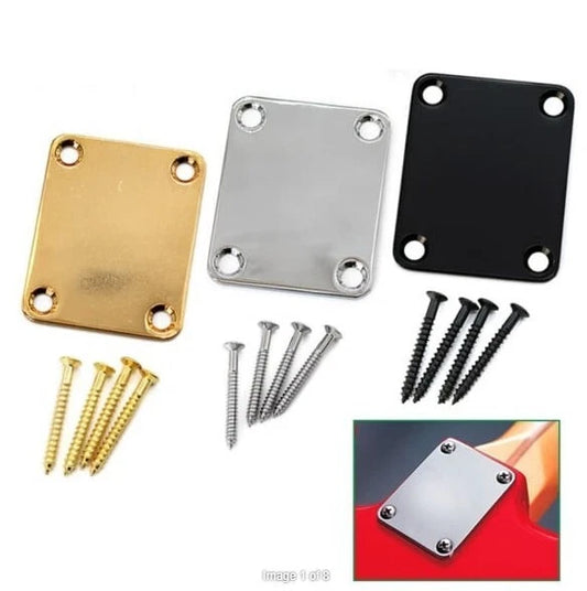 Electric Guitar Bass Reinforcement Neck Plate ST/Tel Reinforce Structure Parts