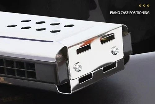 24-Hole Double-Sided Tremolo Harmonica Dual Key C/G Blues Classical Instrument