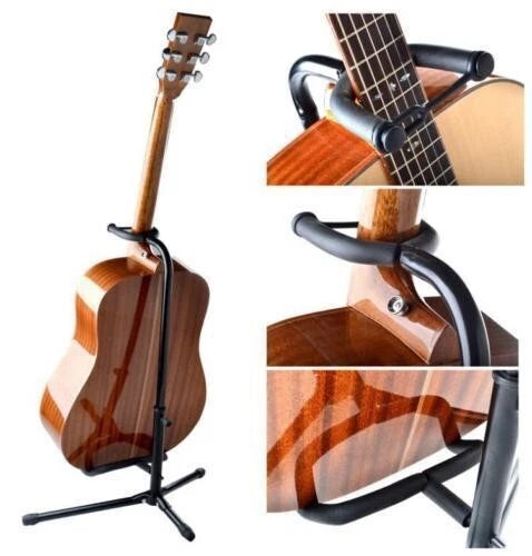 2PCS Guitar Stand + 1PCS Guitarists Footstool